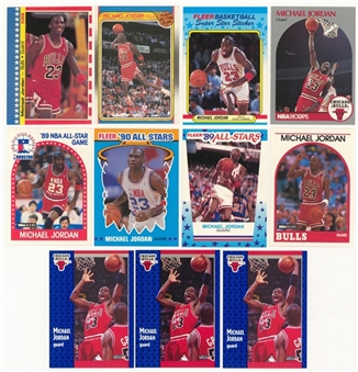 1987-1992 Fleer and Assorted Brands Michael Jordan Collection (36 Cards)